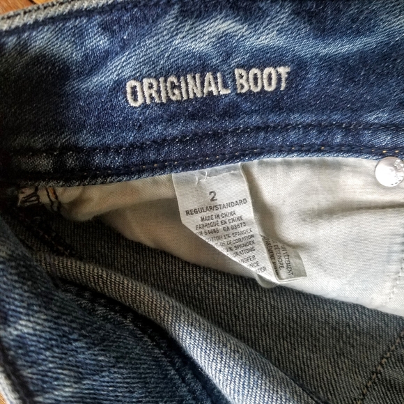 AE bootcut distressed jeans - Picture 2 of 6